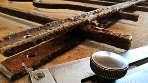 Geländer Reparatur Detail